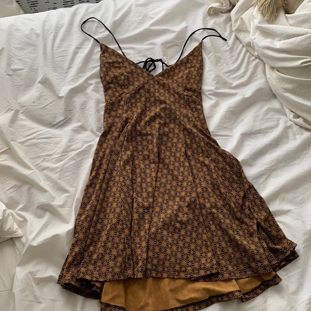 Low back sun dress